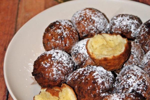 Szybkie mini pączki z mascarpone