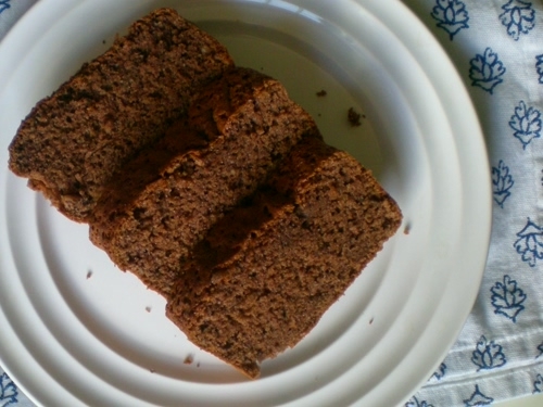 Nutellowa babka z orzechami...