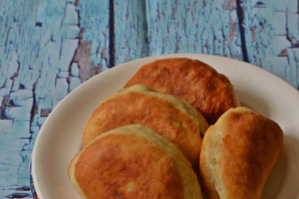 Smażone pierogi (z pieczarkami i serem)...