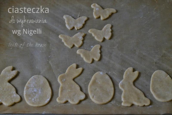 Ciasteczka wycinane (Nigella Lawson)...