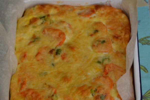 Frittata al forno con patate dolci...