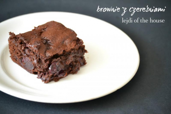 Brownie czereśniowe (Jamie Oliver)...