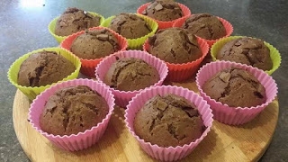 muffinki z czekoladą