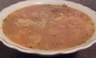 Efekt uboczny obiadu na jutro :D zupa z włoskiej kapusty :D