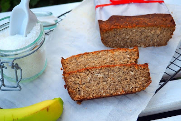 KOKOSOWY CHLEBEK BANANOWY (BEZGLUTENOWY)