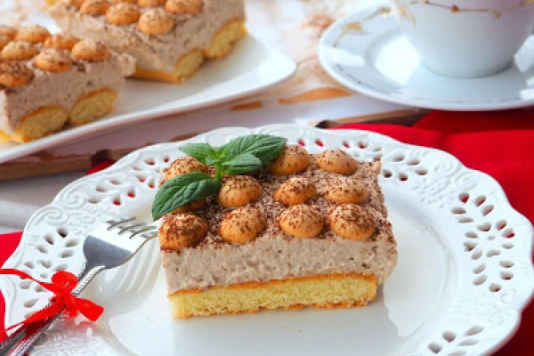 CIASTO CAPPUCCINO (BEZ PIECZENIA)