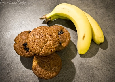 Bananowe muffinki bezglutenowe