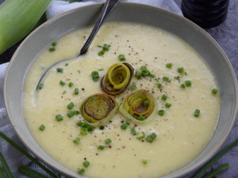 Zupa krem porowo-ziemniaczana