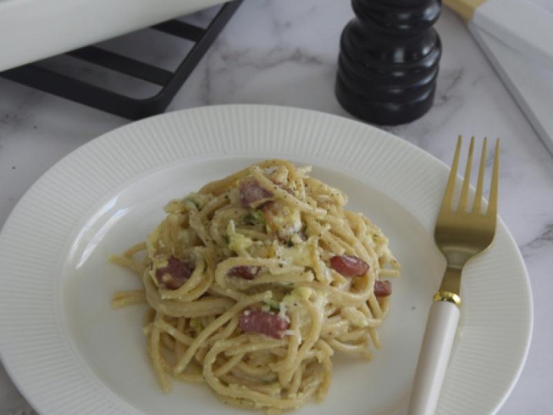 „Carbonara” z piekarnika