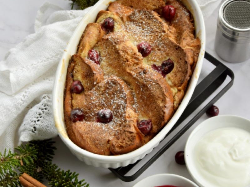 Piernikowe tosty francuskie z piekarnika