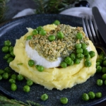 Dorsz z migdałową...