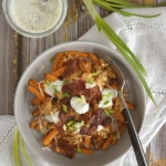 Bowl z kurczakiem bbq,...