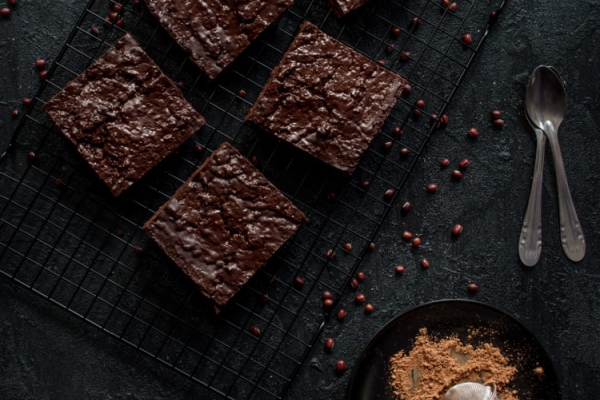 Brownie z fasoli adzuki