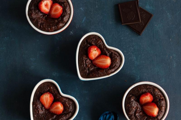 Fit lava cake (bez cukru!)
