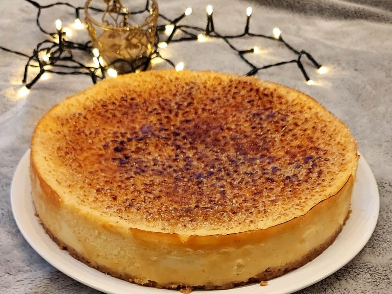 Sernik creme brulee