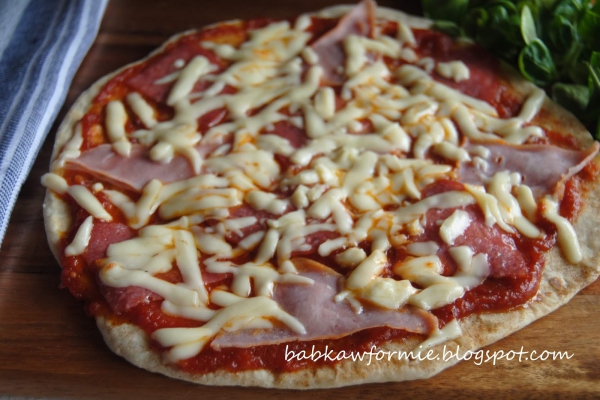 pizza z patelni - szybka kolacja