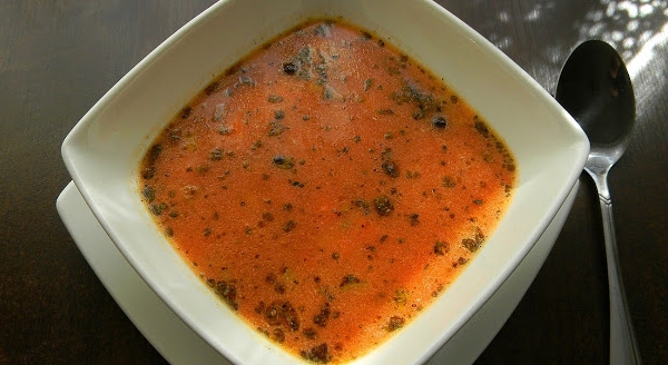 Wegetariańska zupa pomidorowa + filmik