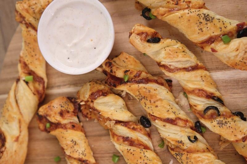 Paluchy z ciasta francuskiego