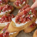 Bruschetta z pomidorami