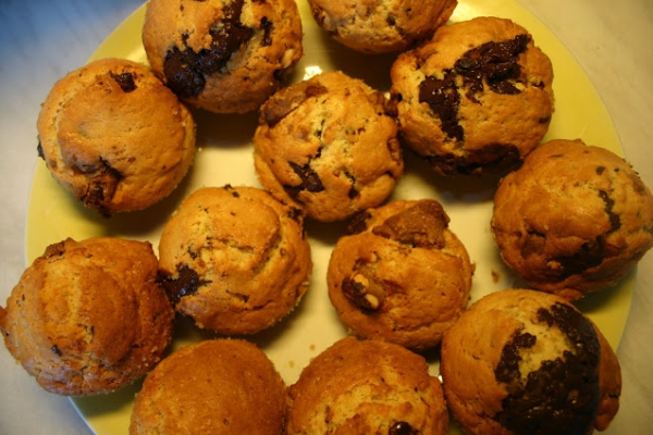 Muffiny z czekoladą Milka