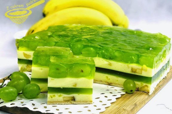ciasto Bananowa randka (bez pieczenia)