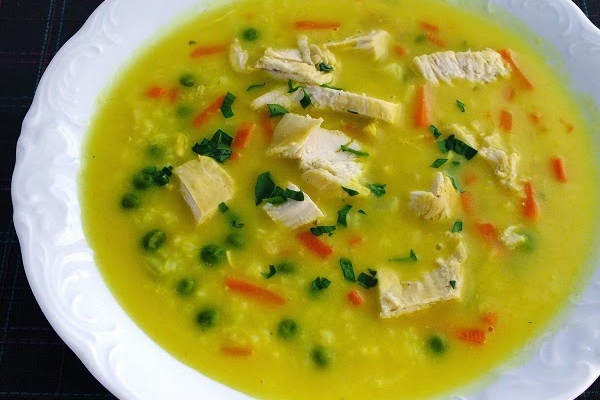 zupa curry kurczakiem