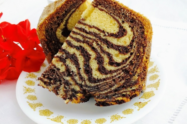 babka zebra z oranżadą