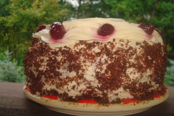 Tort z ślwikową nutellą
