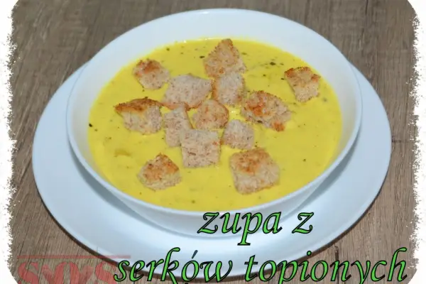 Zupa serowo-cebulowa