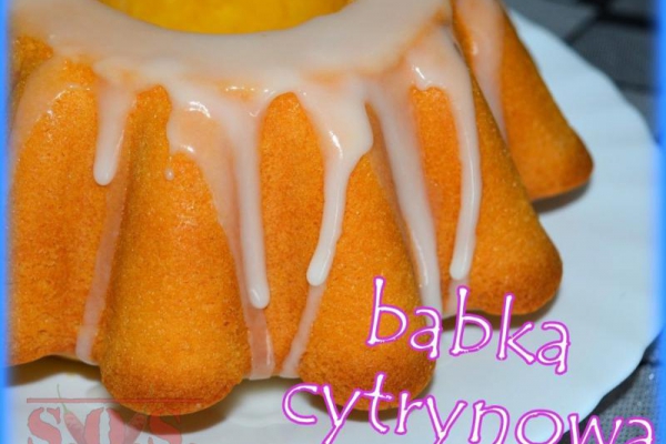 Babka cytrynowa z majonezem