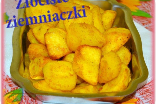 Złociste ziemniaczki z piekarnika