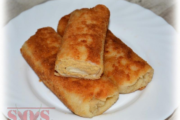 Krokiety z mięsem po rosole