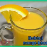 Koktajl z mango i banana
