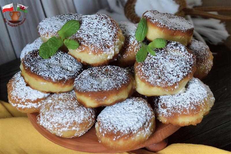 RACUSZKI Z JABŁKAMI. NA KEFIRZE. LEKKO CYTRYNOWE