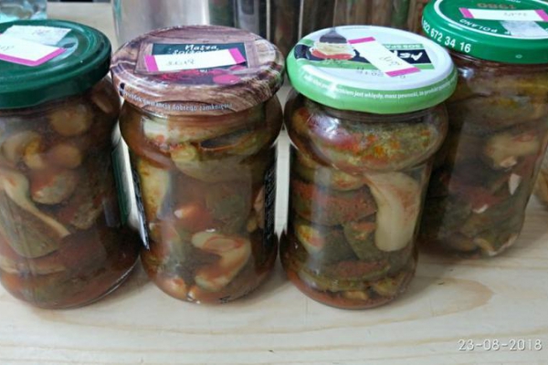 Ogórki z chilli
