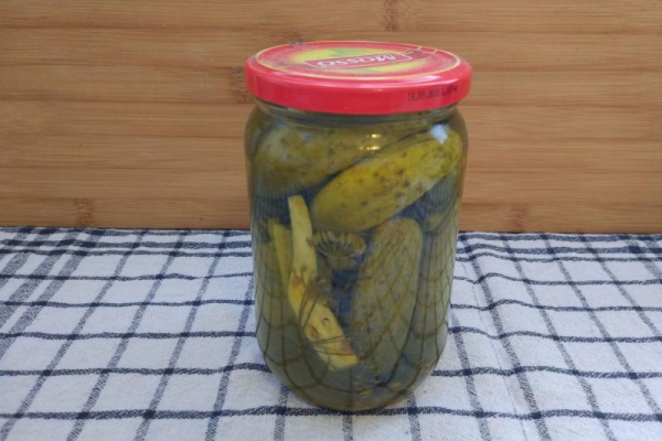Ogórki z kurkumą