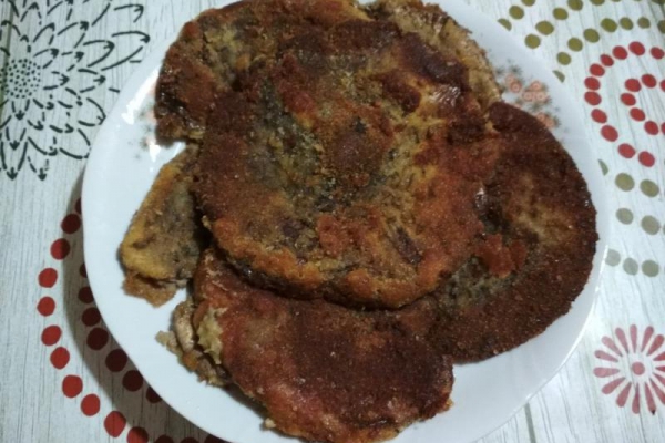 Kotlet z kani a’la schabowy