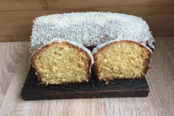 Szybka babka cytrynowo-kokosowa