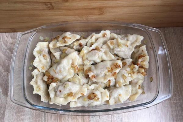 Pierogi z mięsem mielonym