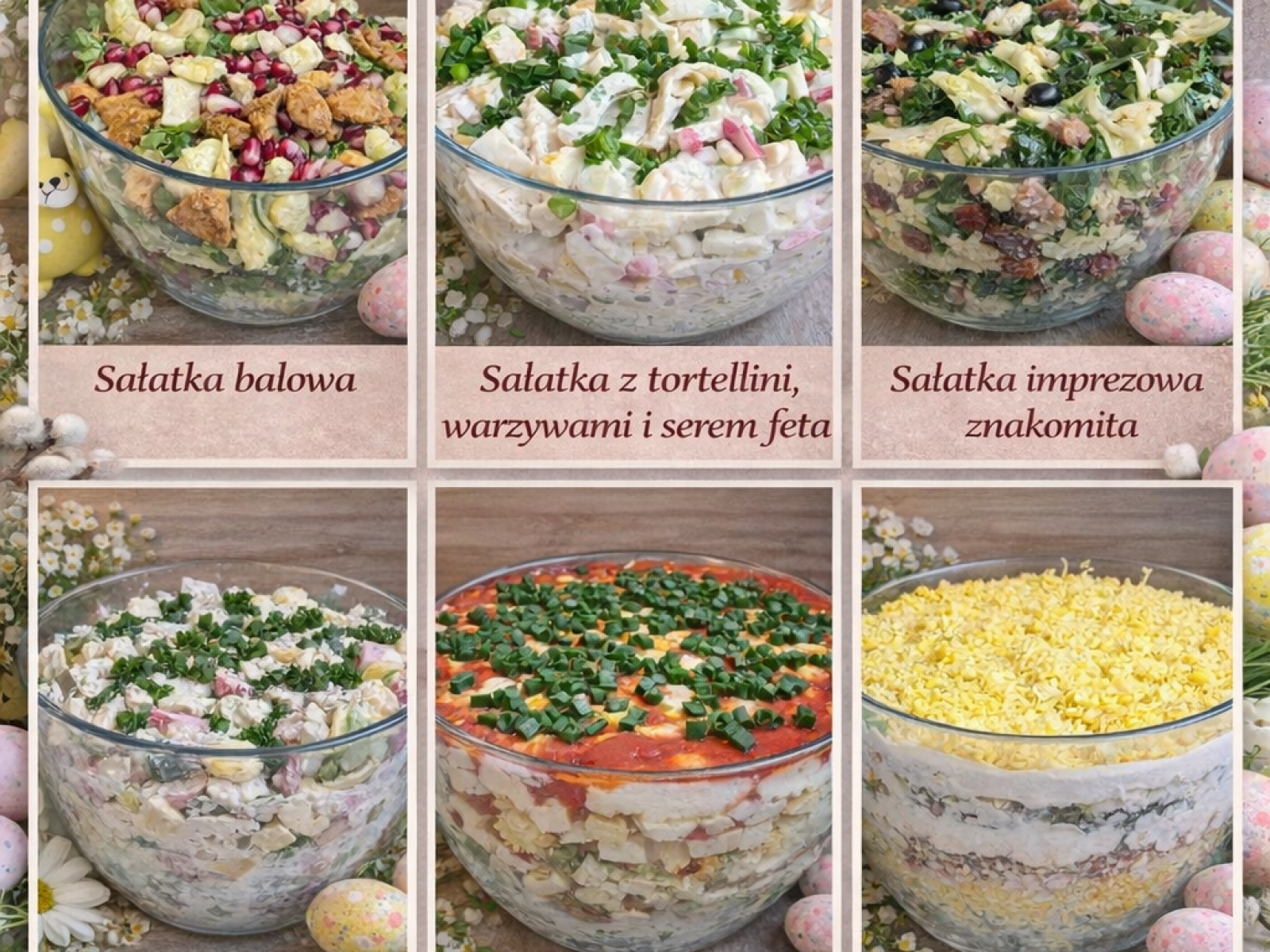 7 sałatek na Wielkanoc, które zachwycą gości!