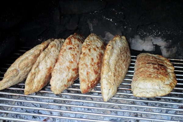 Pierogi mięsne na grilla