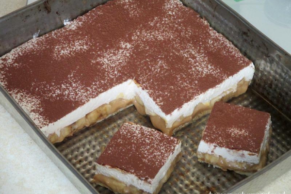 Ciasto bez pieczenia w 5 minut - Banoffee pie