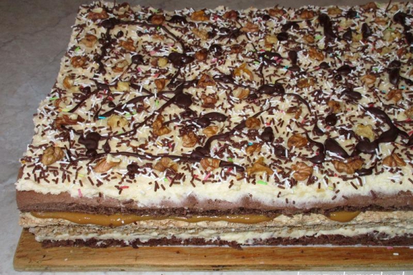Ciasto Snickers
