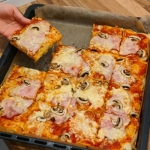 Domowa pizza capricciosa