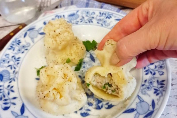 Gruzińskie pierożki Chinkali