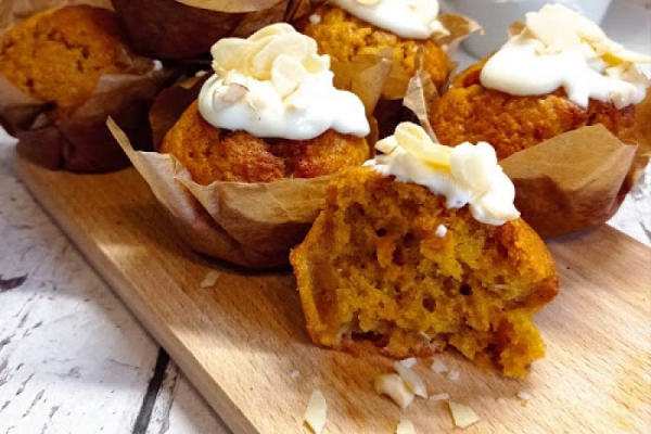 Muffinki marchewkowe