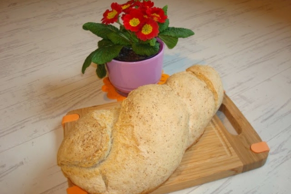 Chleb orkiszowy ubijany - wspólne pieczenie