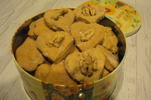 Ciasteczka Korzenno-Orzechowe