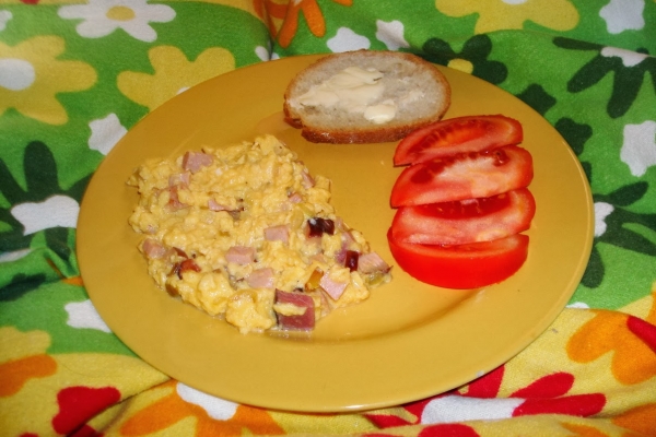 172. Jajecznica - śniadanie do łóżeczka