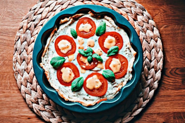 Tarta z ciasta francuskiego z serem Ricotta